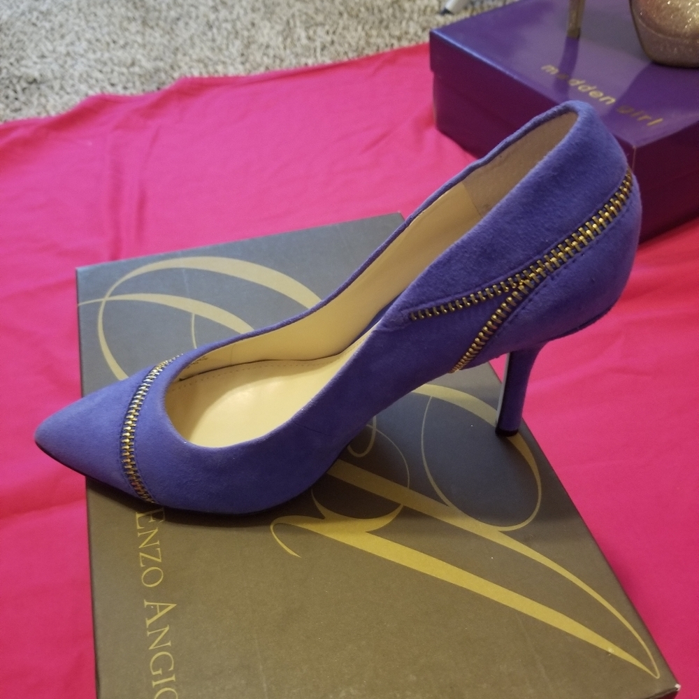 Enzo Angiolini Blue Pumps, 8M, like new